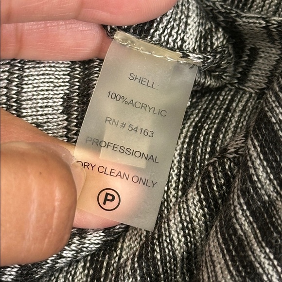 Calvin Klein Women’s 2X Gray Marled Knit Cowl Neck Long Sleeve Sweater Dress - Picture 9 of 10